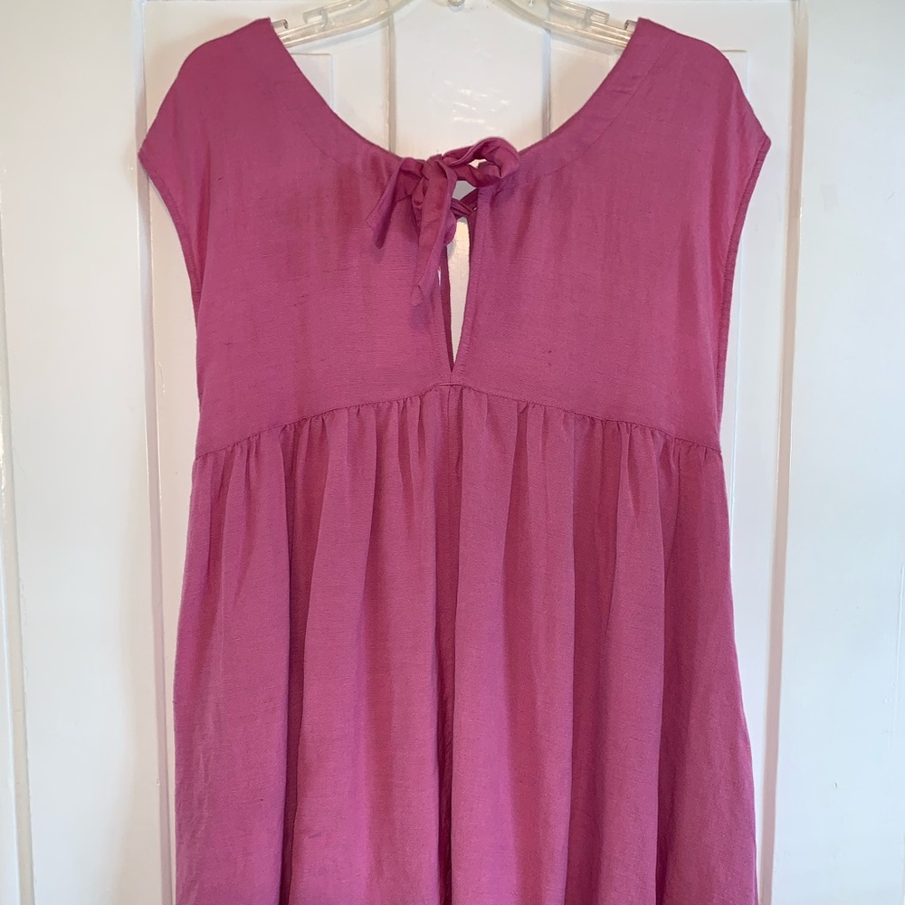 Free People Olivia Shapeless Linen Blend Dress - Picture 9 of 16